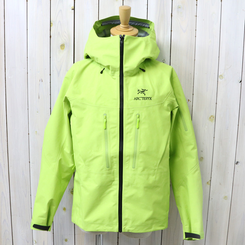 【SALE30%OFF】ARC'TERYX : Alpha SV Jacket (Mantis/Black)