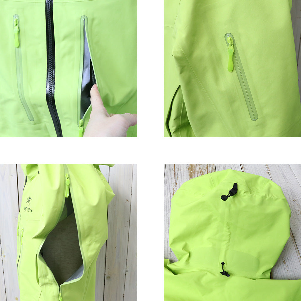 【SALE30%OFF】ARC'TERYX : Alpha SV Jacket (Mantis/Black)