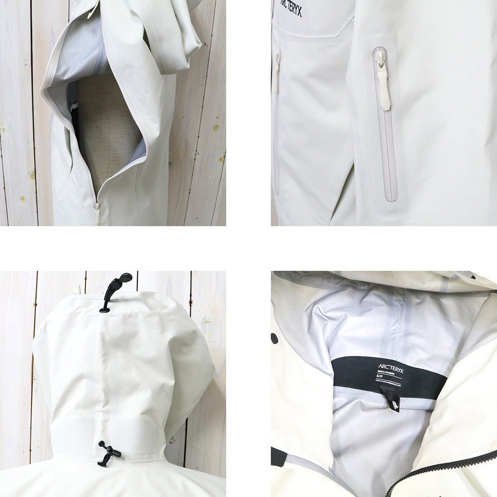 【SALE30%OFF】ARC'TERYX : Alpha SV Jacket (Sea Salt/Black)
