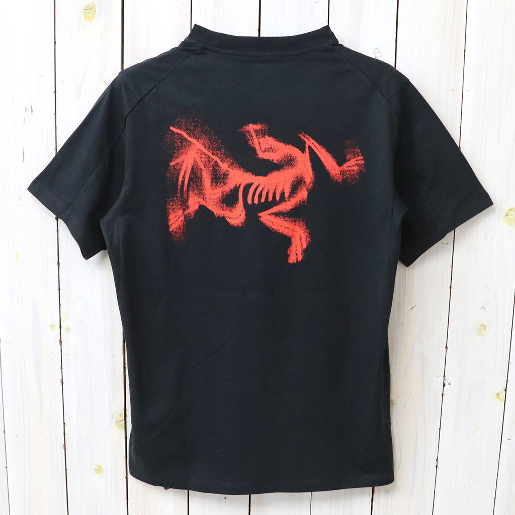ARC'TERYX : Kragg SL Cotton Blurred Bird SS (Black/Dynasty)