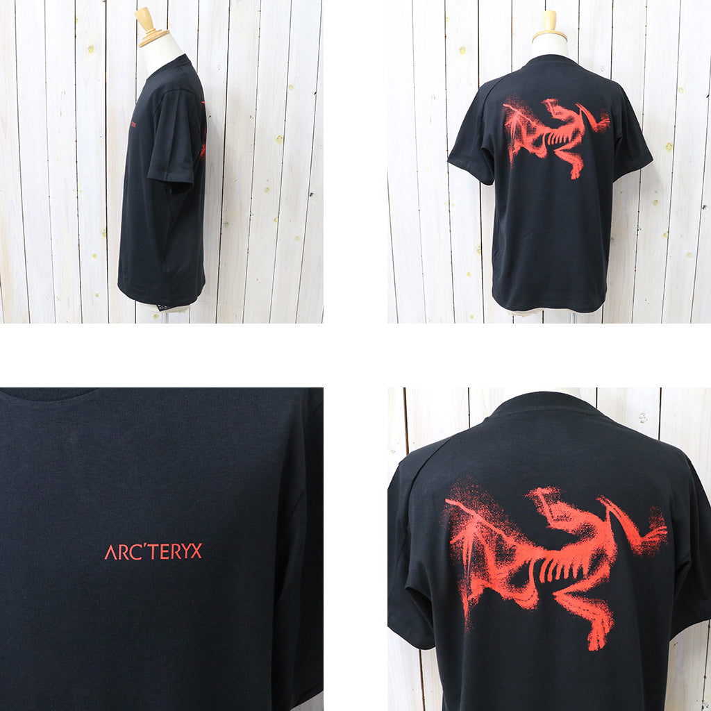 ARC'TERYX : Kragg SL Cotton Blurred Bird SS (Black/Dynasty)