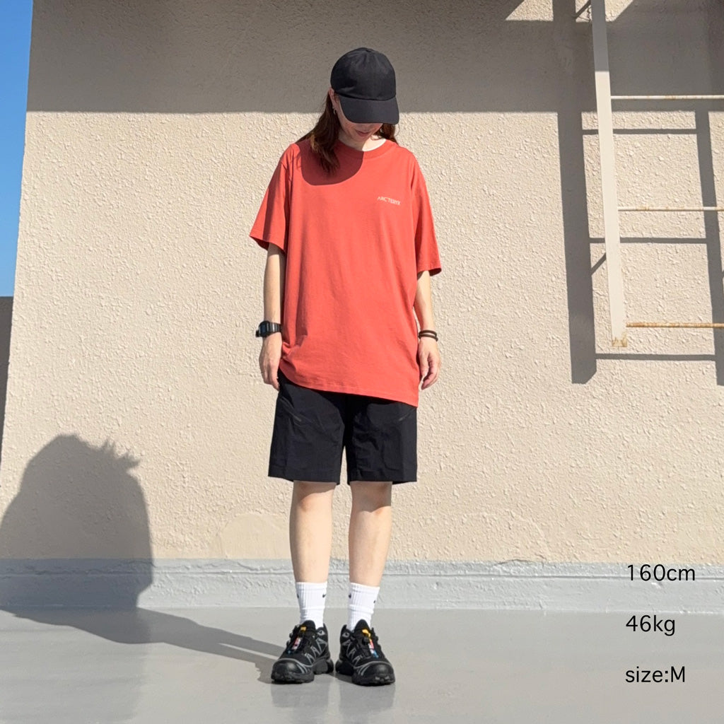 ARC'TERYX : Kragg SL Cotton Blurred Bird SS (Stone Red)