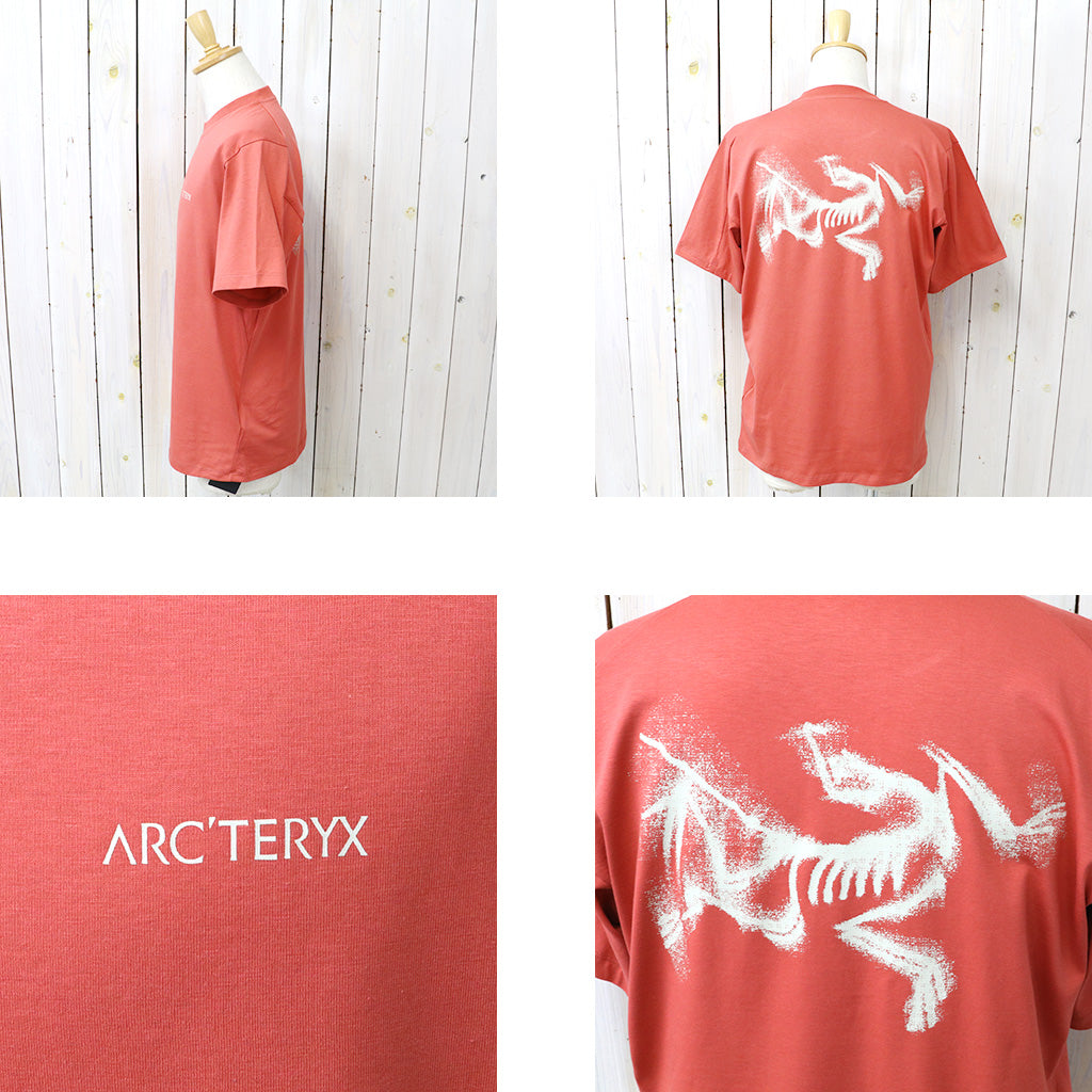 ARC'TERYX : Kragg SL Cotton Blurred Bird SS (Stone Red)