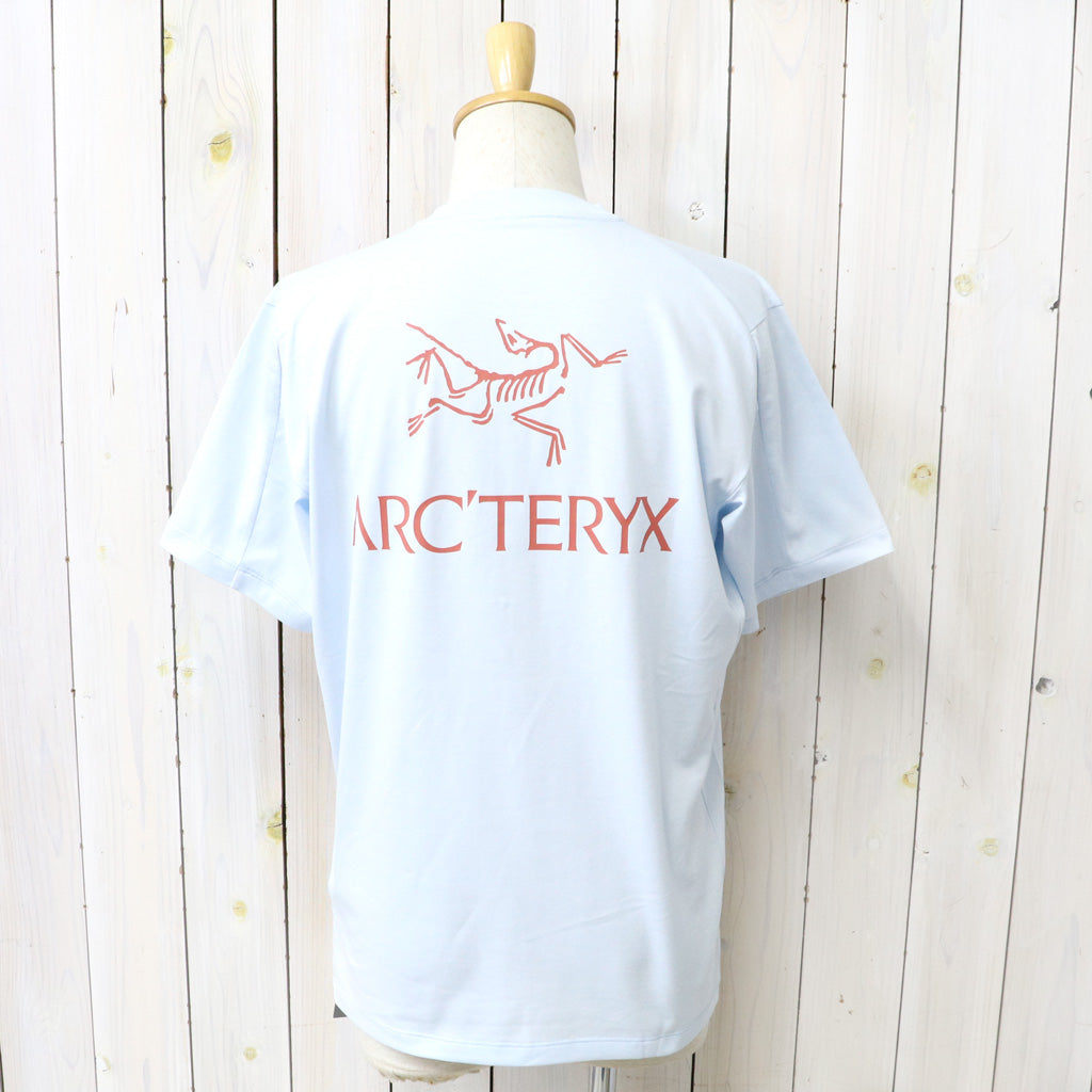 ARC'TERYX : Kragg SL Cotton Bird Word SS (Alpine Blue/Stone Red)