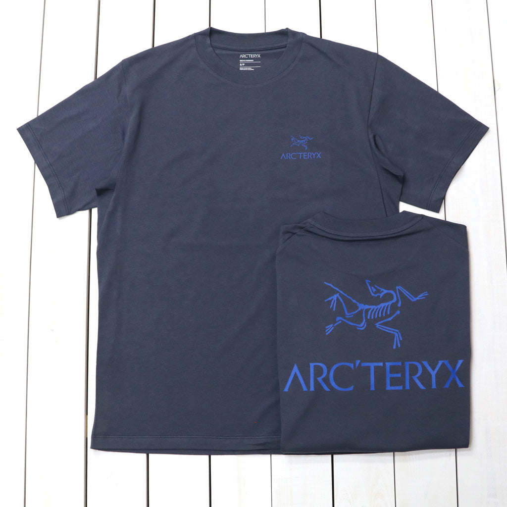 ARC'TERYX : Kragg SL Cotton Bird Word SS (Dk Stratus/Fluidity)
