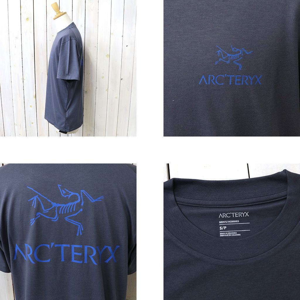 ARC'TERYX : Kragg SL Cotton Bird Word SS (Dk Stratus/Fluidity)