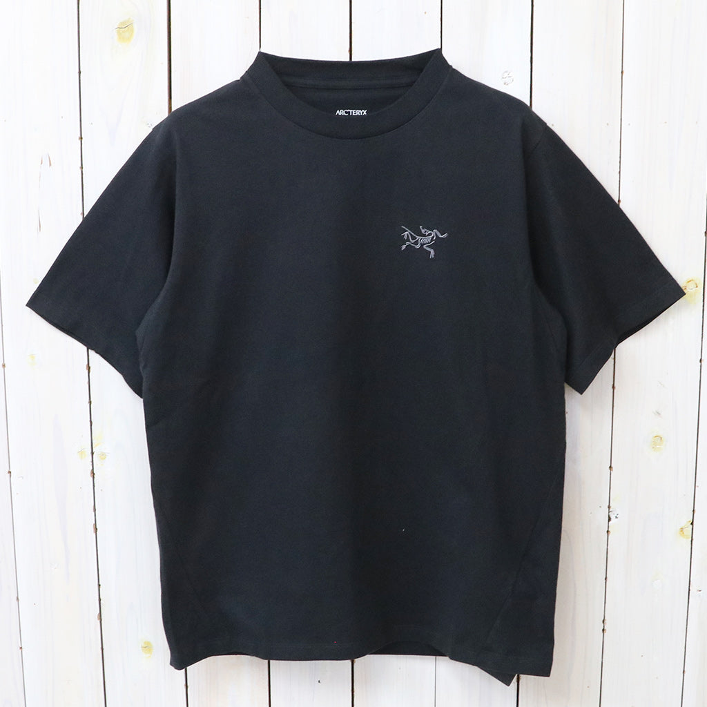 ARC'TERYX : Kragg Cotton Emblem Crew SS (Black)