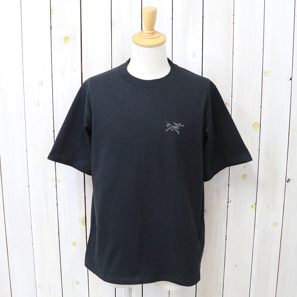 ARC'TERYX : Kragg Cotton Emblem Crew SS (Black)