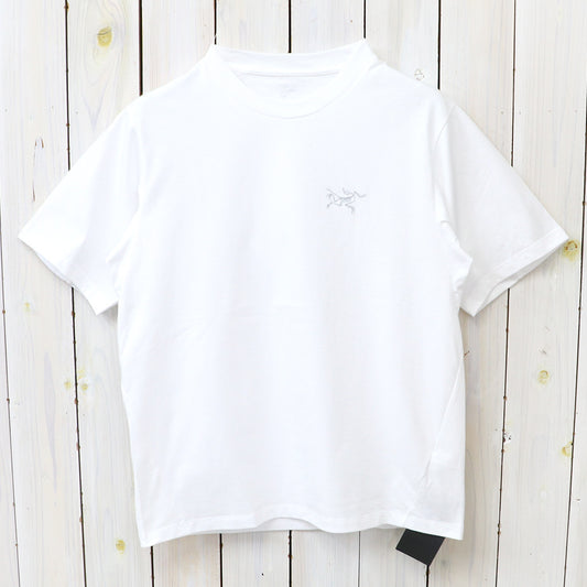 ARC'TERYX : Kragg Cotton Emblem Crew SS (White Light)