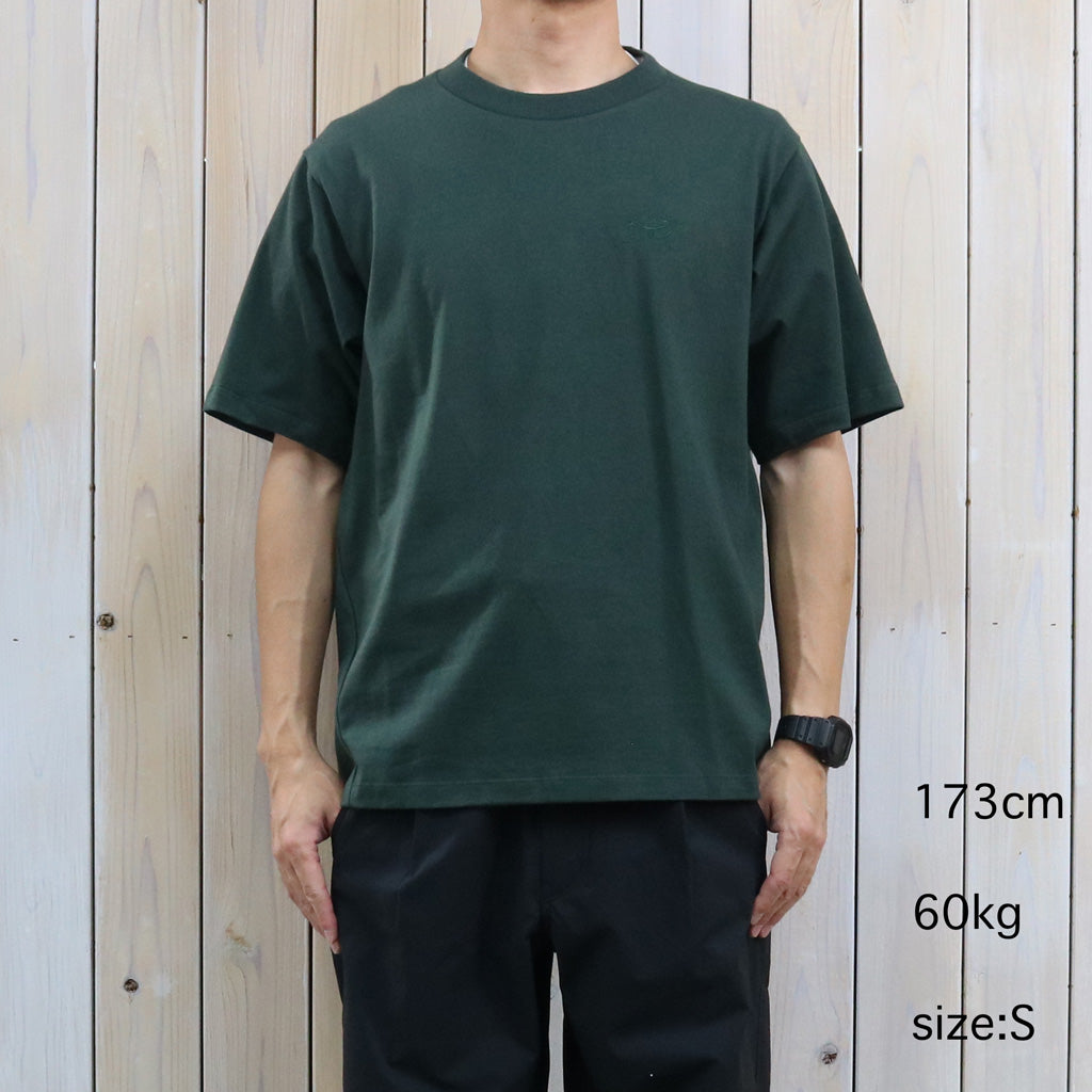 ARC'TERYX : Kragg Cotton Emblem Crew SS (Dark Jade)