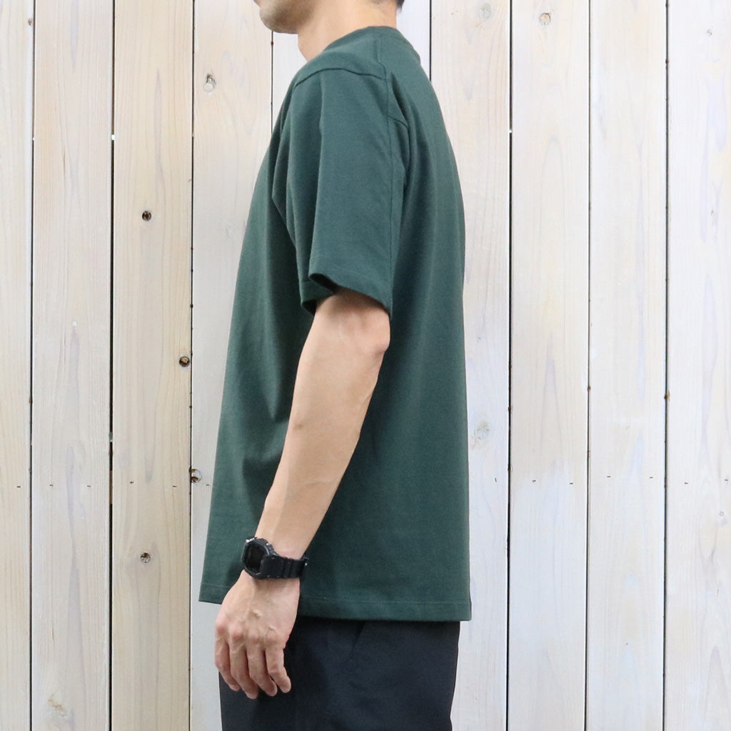 ARC'TERYX : Kragg Cotton Emblem Crew SS (Dark Jade)