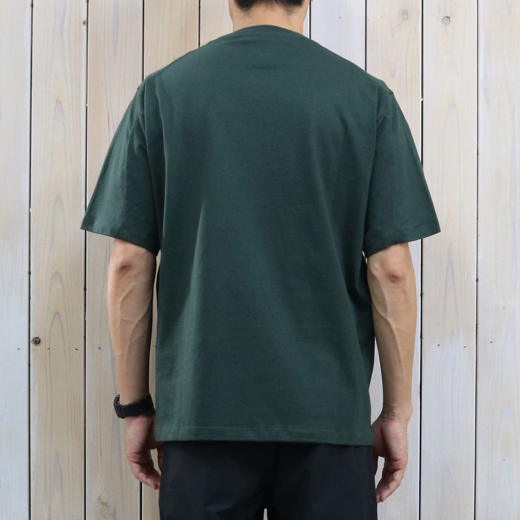 ARC'TERYX : Kragg Cotton Emblem Crew SS (Dark Jade)