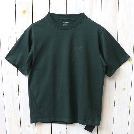 ARC'TERYX : Kragg Cotton Emblem Crew SS (Dark Jade)