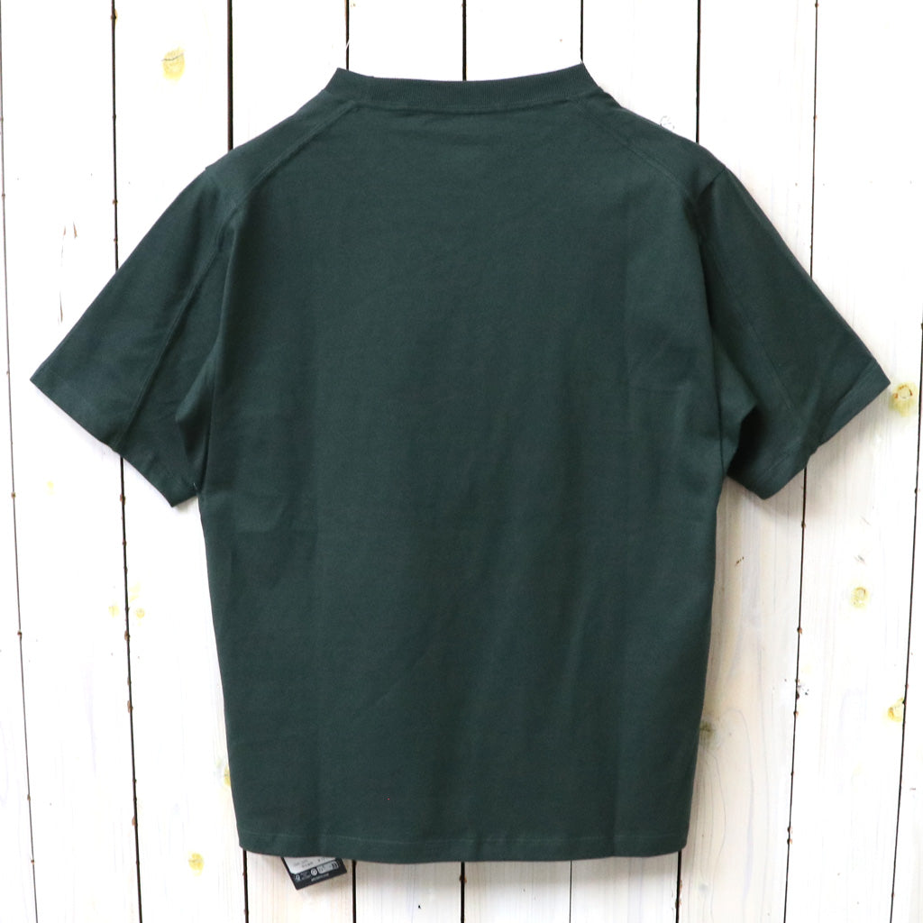 ARC'TERYX : Kragg Cotton Emblem Crew SS (Dark Jade)