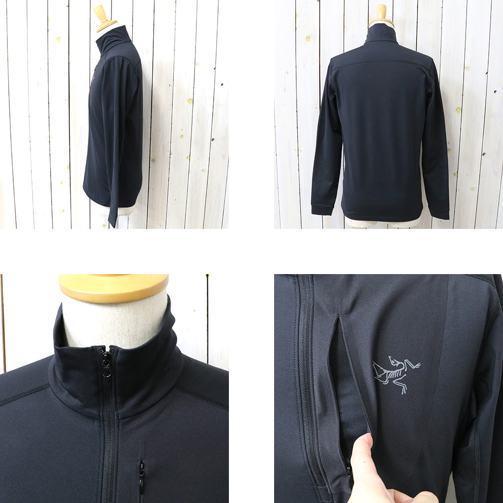 ARC'TERYX : Rho LT Zip Neck (Black)