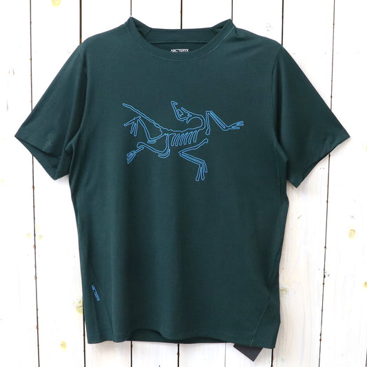 ARC'TERYX : Cormac Logo SS (Dark Jade / Aqua)