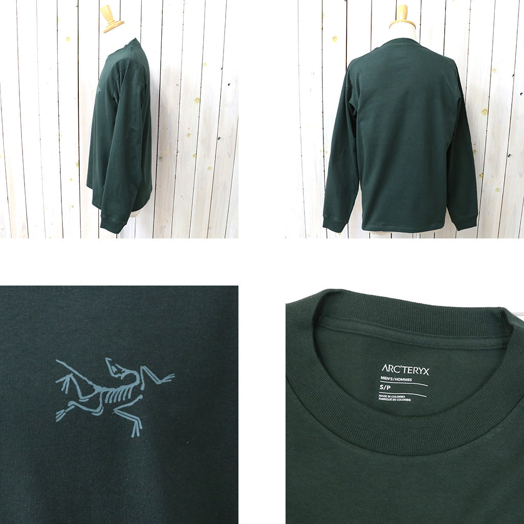 ARC'TERYX : Kragg Cotton LS (Dark Jade)