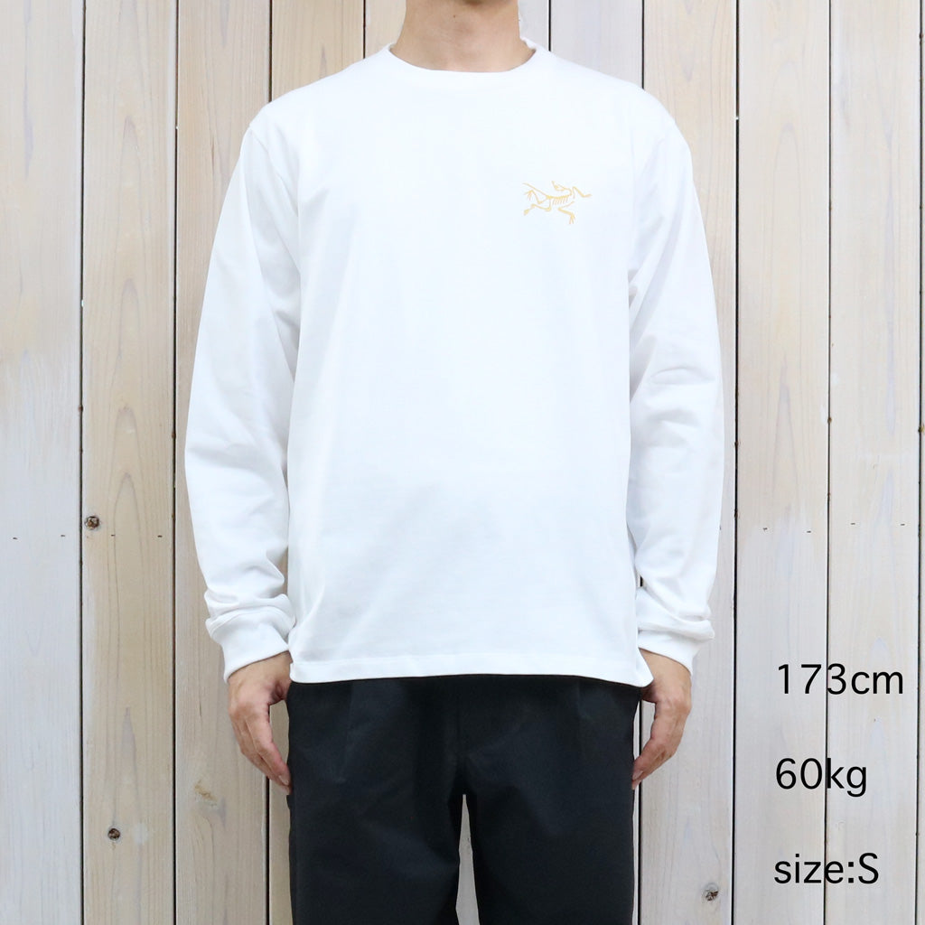 ARC'TERYX : Kragg Cotton LS (White Light/Larch)
