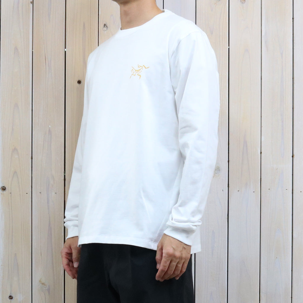 ARC'TERYX : Kragg Cotton LS (White Light/Larch)