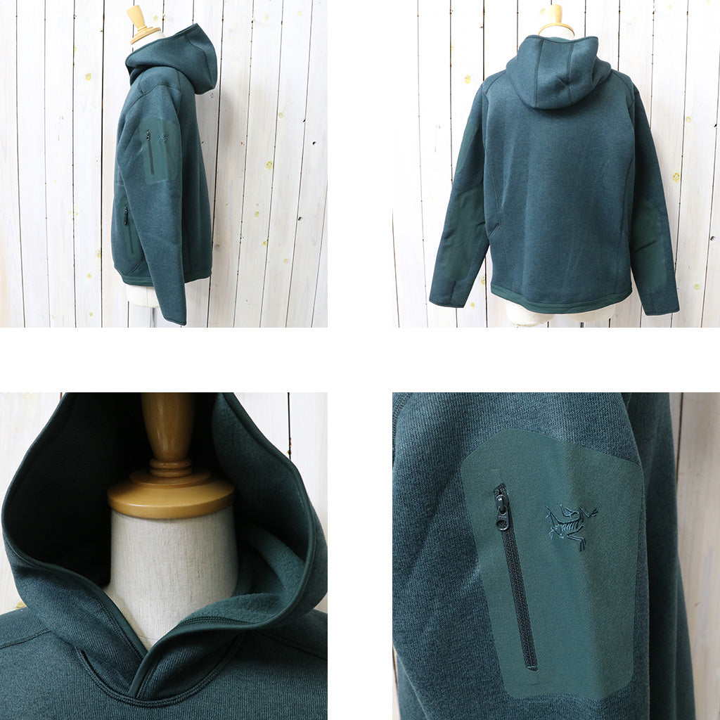 ARC'TERYX : Covert Pullover Hoody (Dark Jade Heather)