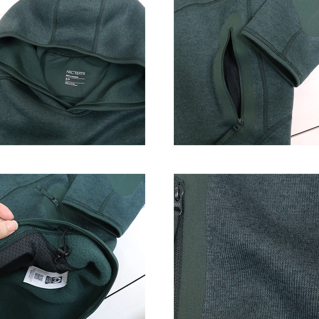 ARC'TERYX : Covert Pullover Hoody (Dark Jade Heather)