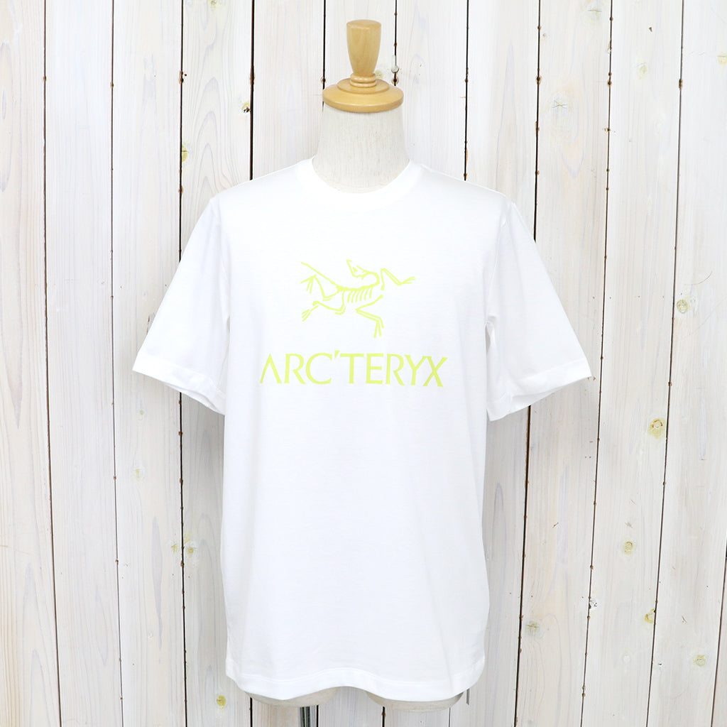 ARC'TERYX : Arc’Word Logo SS (White Light)