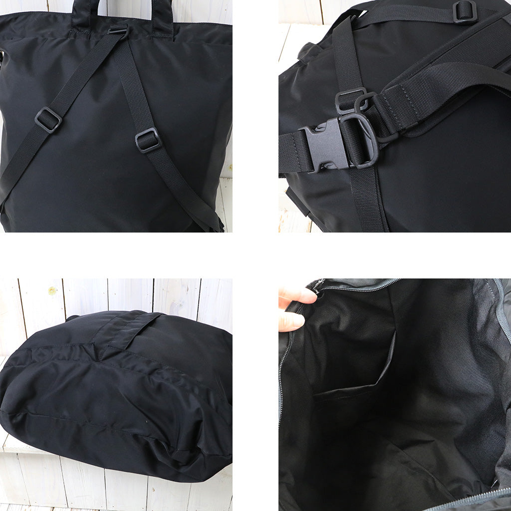 バッグ bagjack 3way helmet bag Limonta Nylon BAGJACK : 3Way helmet bag (Black) – Reggieshop