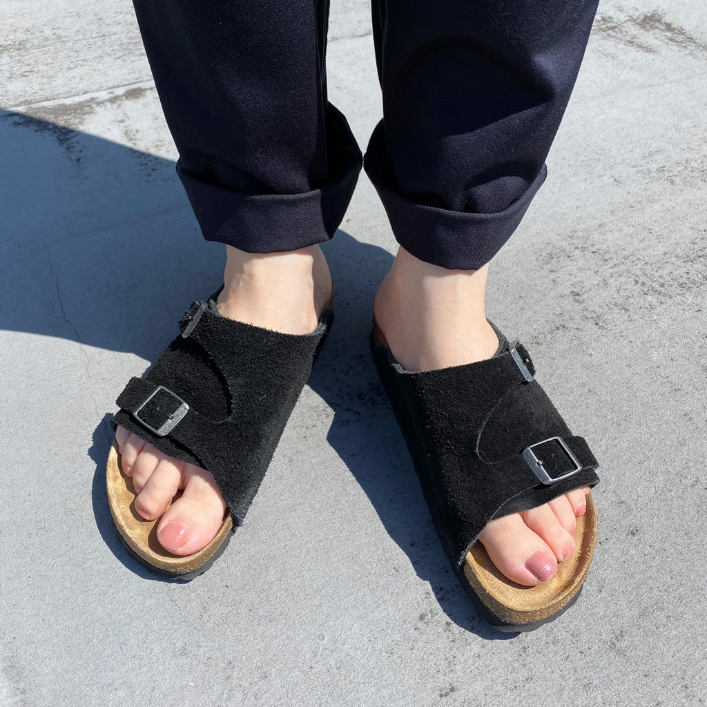 BIRKENSTOCK : ZURICH-regular (Black) (1025045)