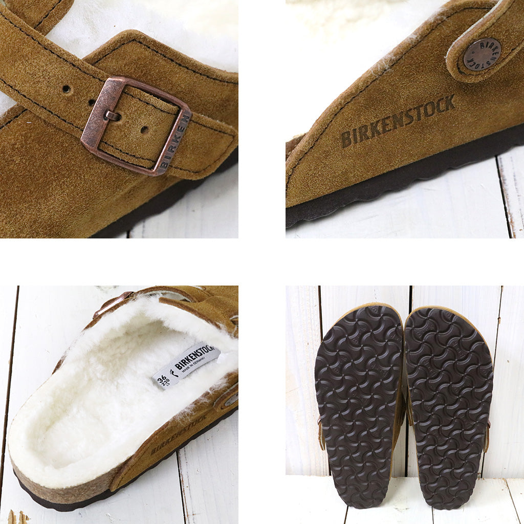 BIRKENSTOCK『BOSTON SHEARLING-Narrow(women’s)』(Mink)