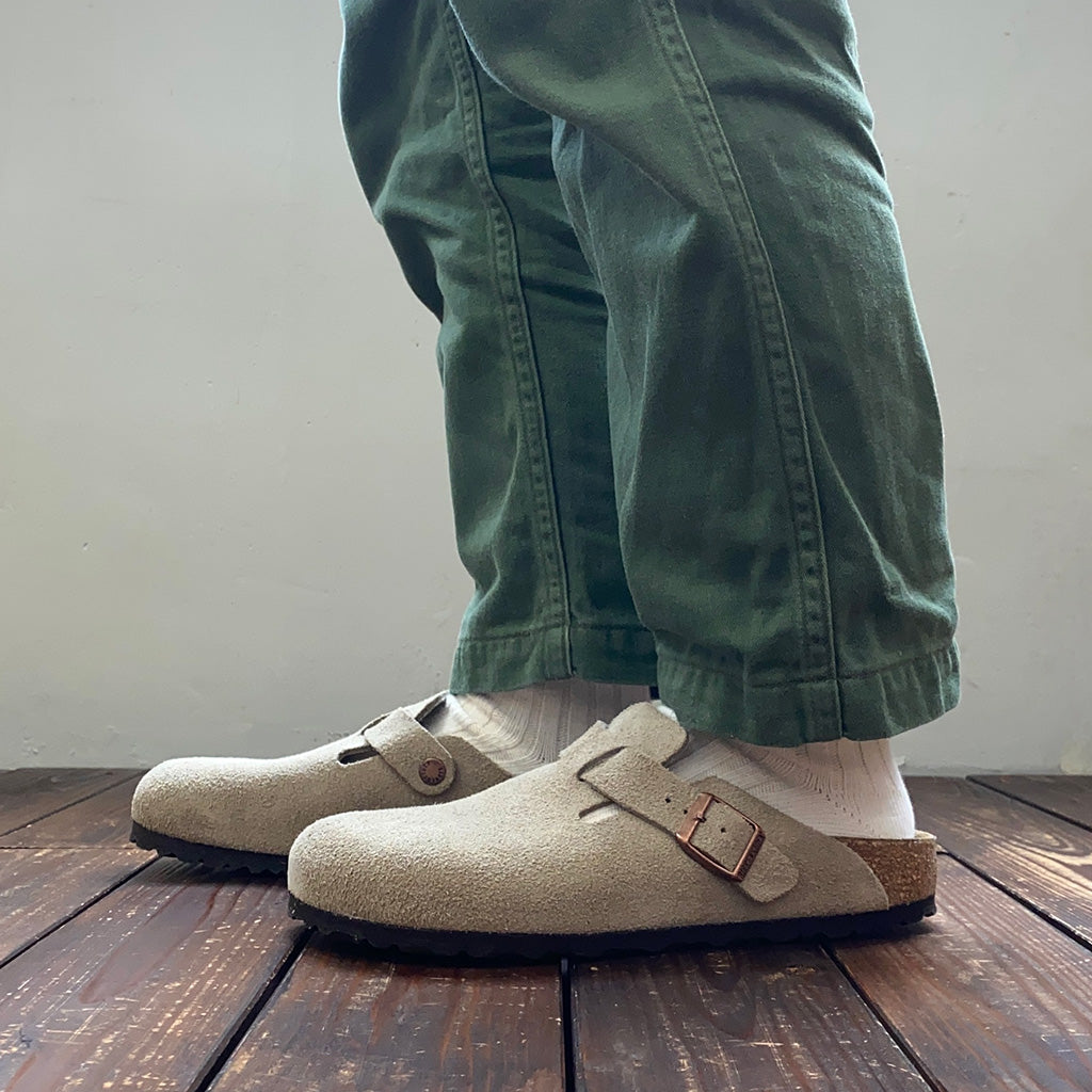 BIRKENSTOCK : BOSTON-60463(Narrow) (Taupe)