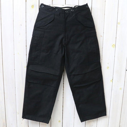 BUZZ RICKSON’S WILLOAM GIBSON COLLECTION : TROUSERS,SHELL,FIELD,M-1951 BLACK
