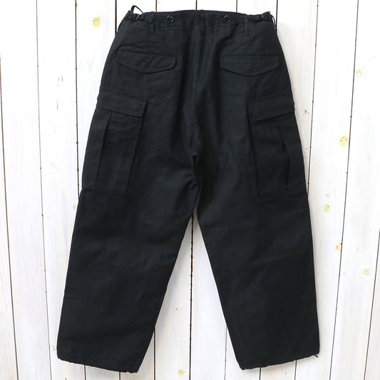 BUZZ RICKSON’S WILLOAM GIBSON COLLECTION : TROUSERS,SHELL,FIELD,M-1951 BLACK