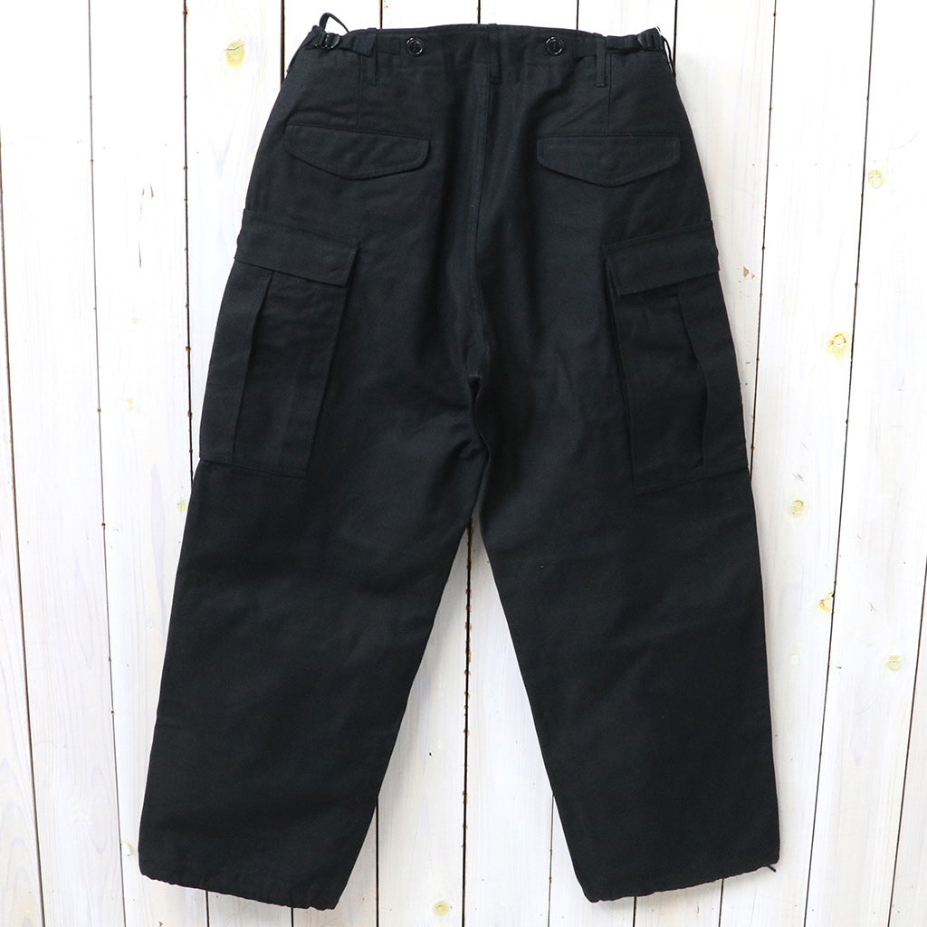 BUZZ RICKSON’S WILLOAM GIBSON COLLECTION : TROUSERS,SHELL,FIELD,M-1951 BLACK