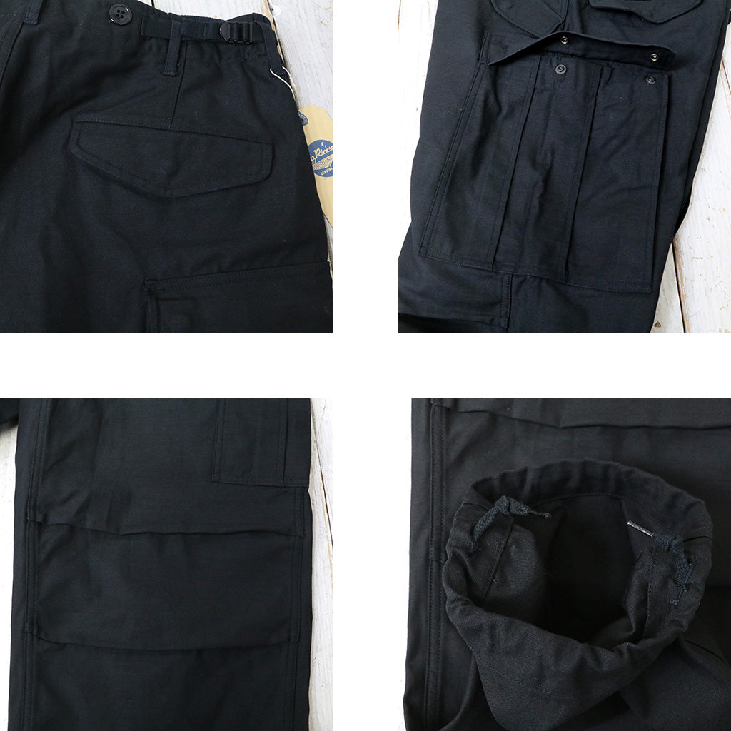 BUZZ RICKSON’S WILLOAM GIBSON COLLECTION : TROUSERS,SHELL,FIELD,M-1951 BLACK