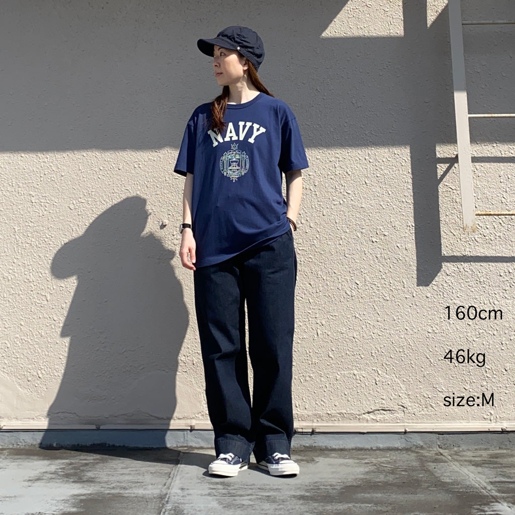 BUZZ RICKSON’S : S/S T-SHIRT NAVY