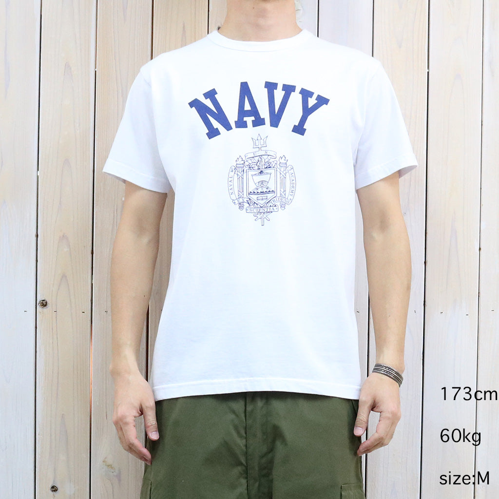 BUZZ RICKSON’S : S/S T-SHIRT NAVY