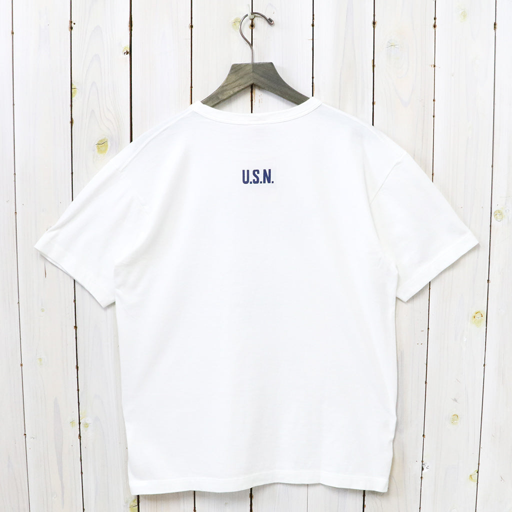 BUZZ RICKSON’S : S/S T-SHIRT NAVY