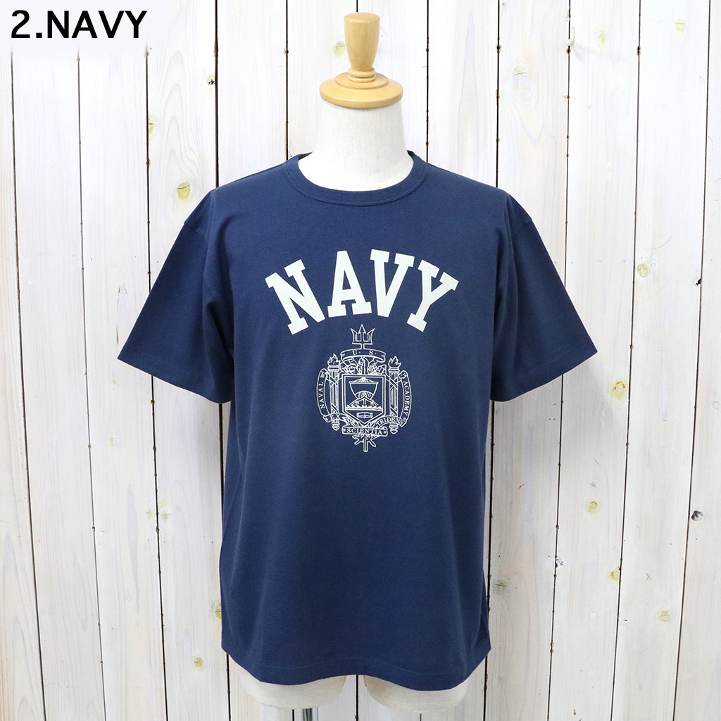 BUZZ RICKSON’S : S/S T-SHIRT NAVY