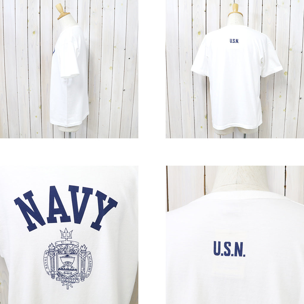 BUZZ RICKSON’S : S/S T-SHIRT NAVY