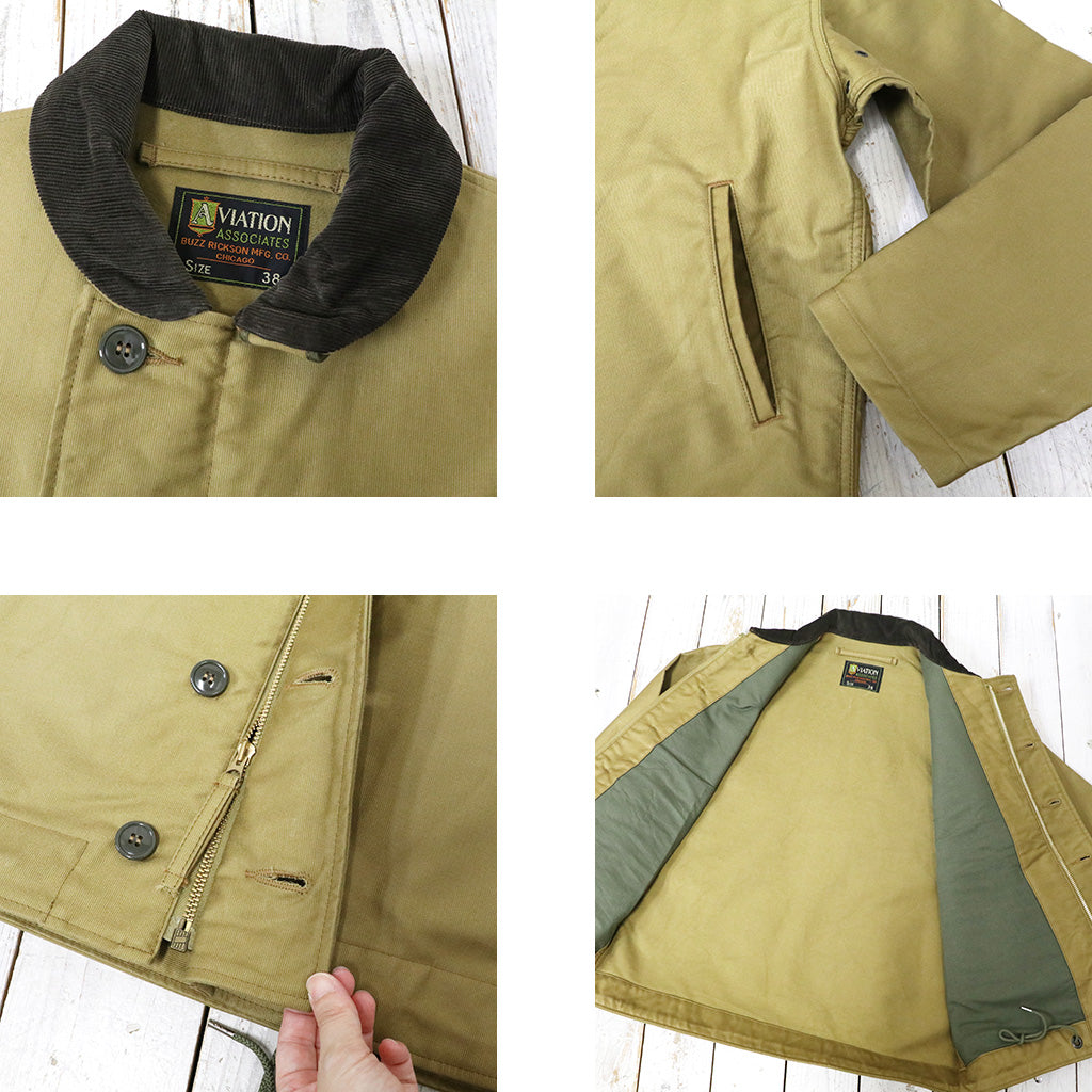 BUZZ RICKSON’S『N-1 CIVILIAN MODEL』(KHAKI)