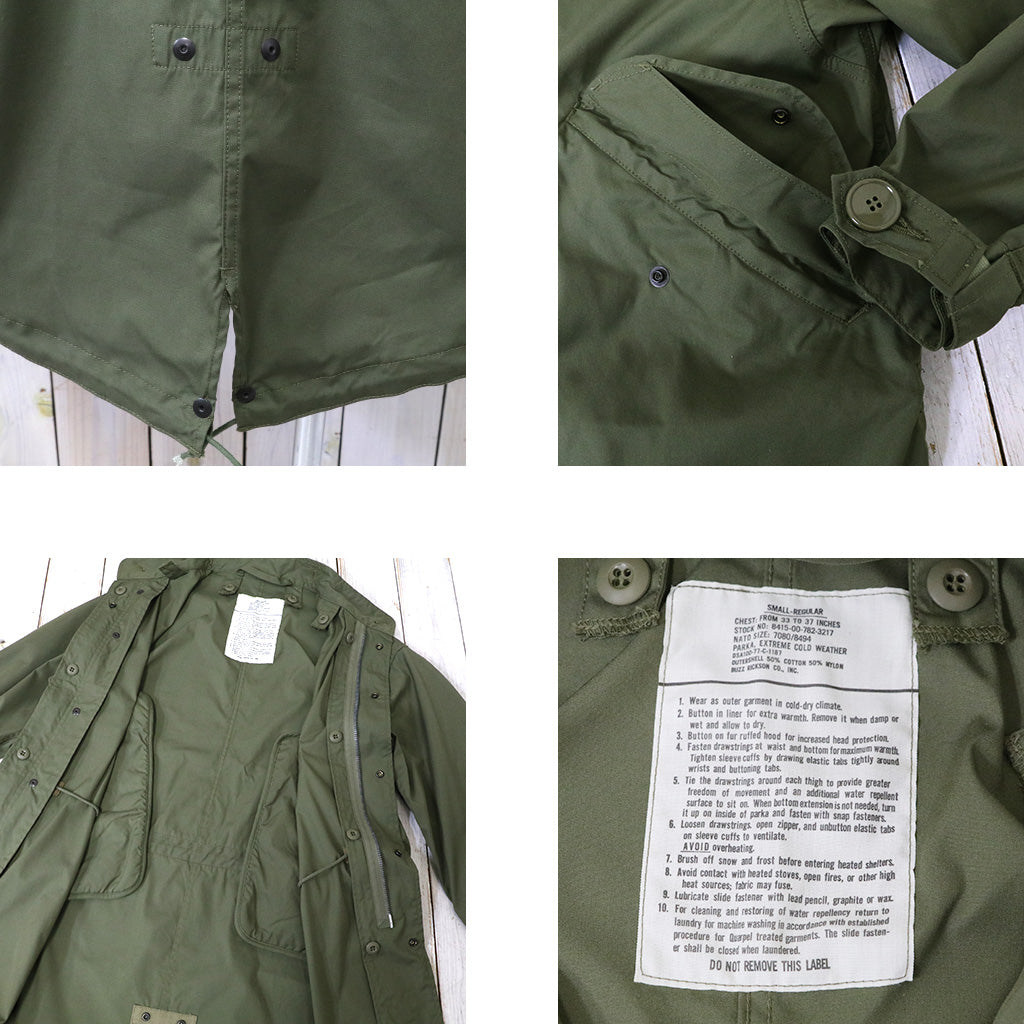 BUZZ RICKSON’S : HOOD,EXTREME COLD WEATHER M-65(NO HOOD) “BUZZ RICKSON MFG.CO.,INC.”
