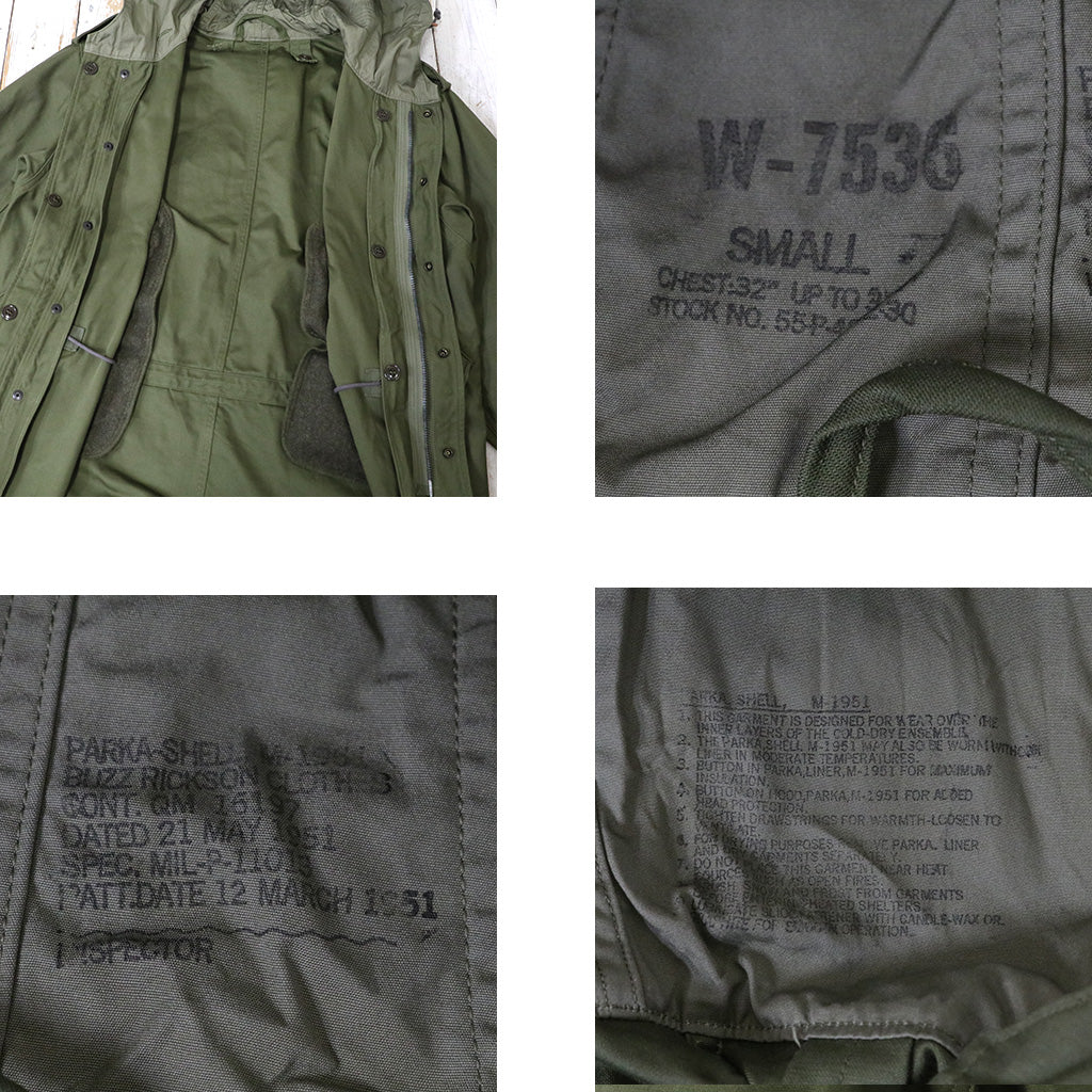 BUZZ RICKSON’S : M-51 PARKA