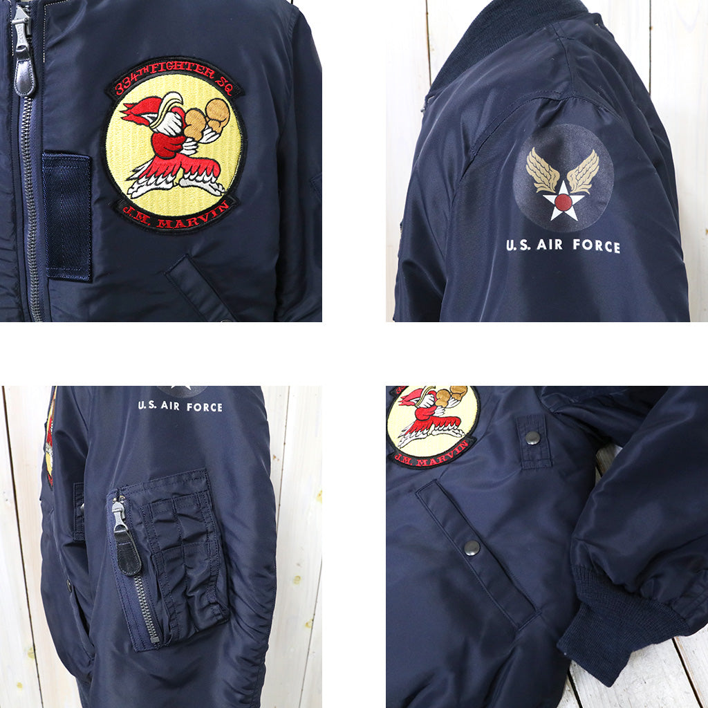 BUZZ RICKSON’S『B-15C(MOD.)A.F.BLUE B.RICKSONS&SONS.INC. 334th FTR-BOMB SQ.”EAGLES”』