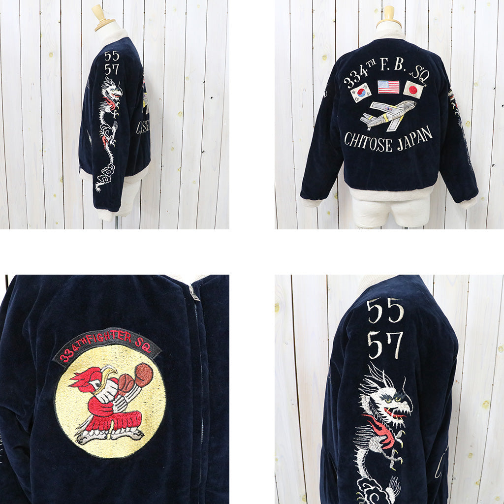 BUZZ RICKSON’S『SOUVENIR JACKET “BUZZ RICKSON”×”KOSHO&CO” SPECIAL 334th FTR-BOMB-SQ. CHITOSE JAPAN』