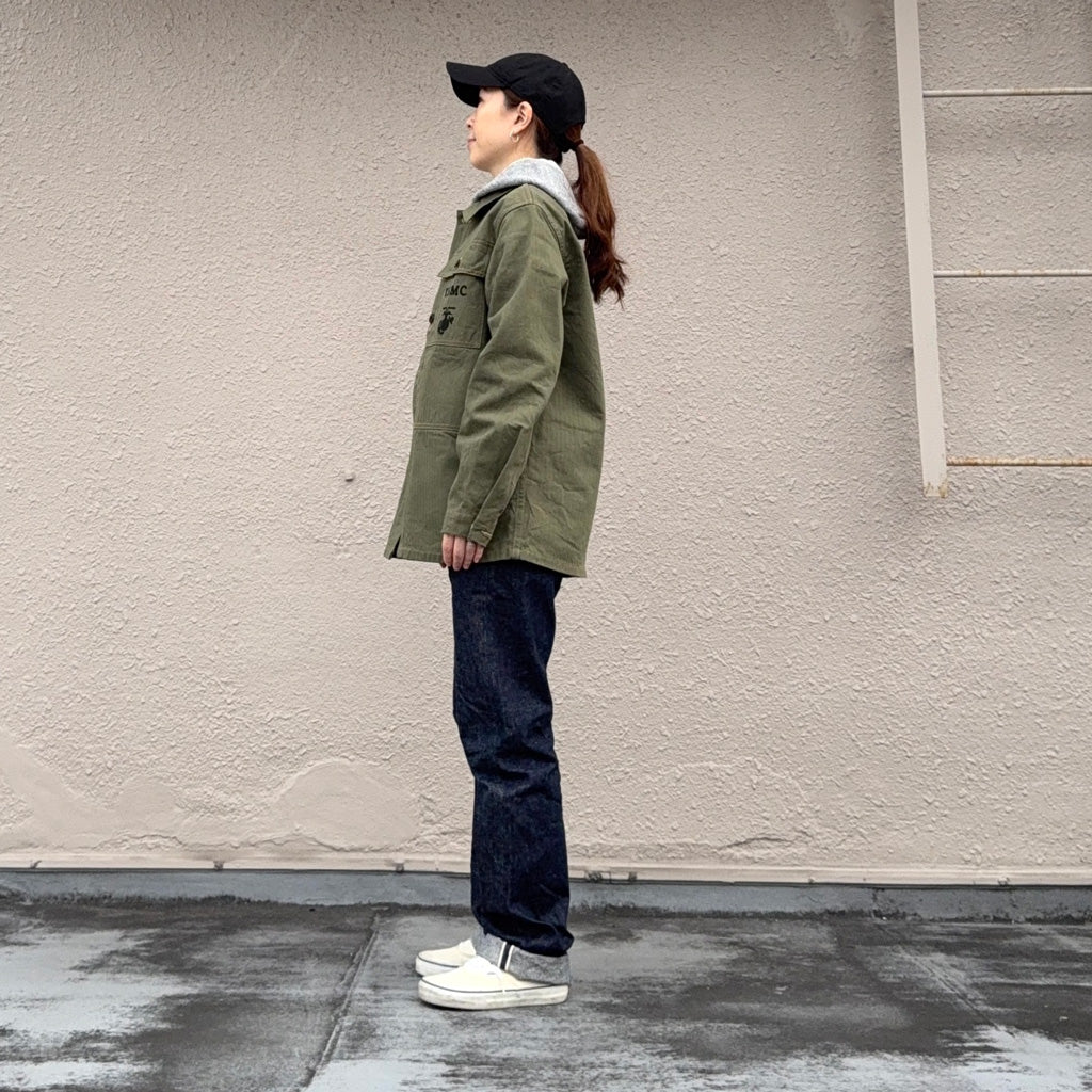 BUZZ RICKSON’S『U.S.MARINE CORPS M-1944 HERRINGBONE UTILITY JACKET』