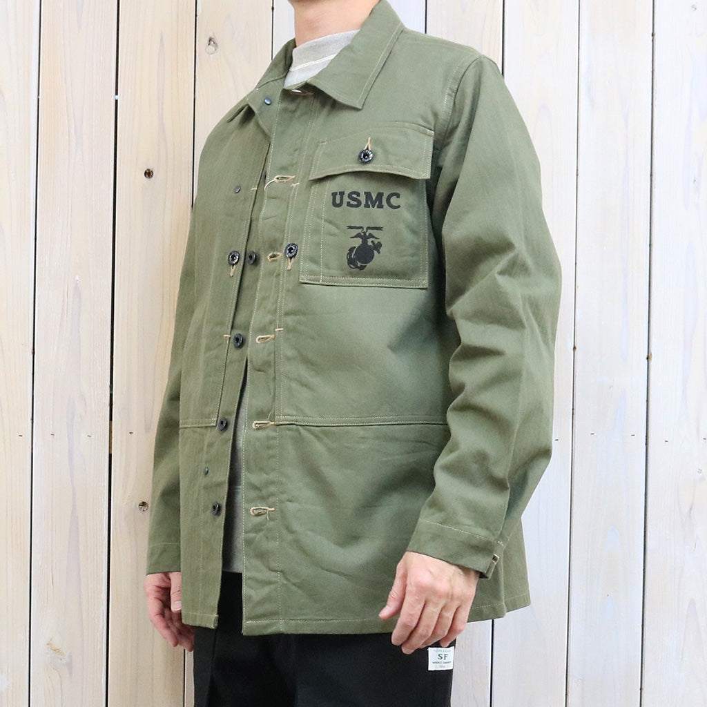 BUZZ RICKSON'S : U.S.MARINE CORPS M-1944 HERRINGBONE UTILITY