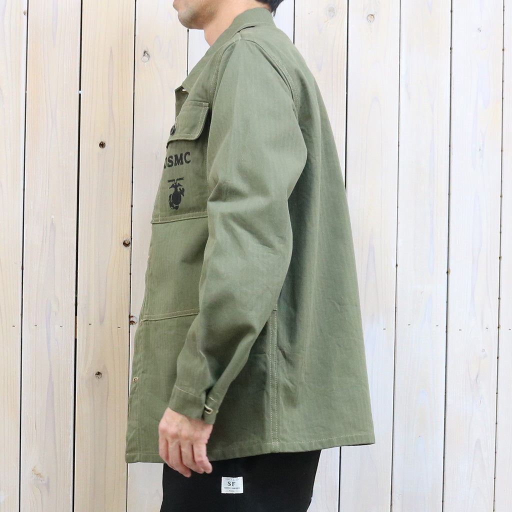 BUZZ RICKSON’S『U.S.MARINE CORPS M-1944 HERRINGBONE UTILITY JACKET』