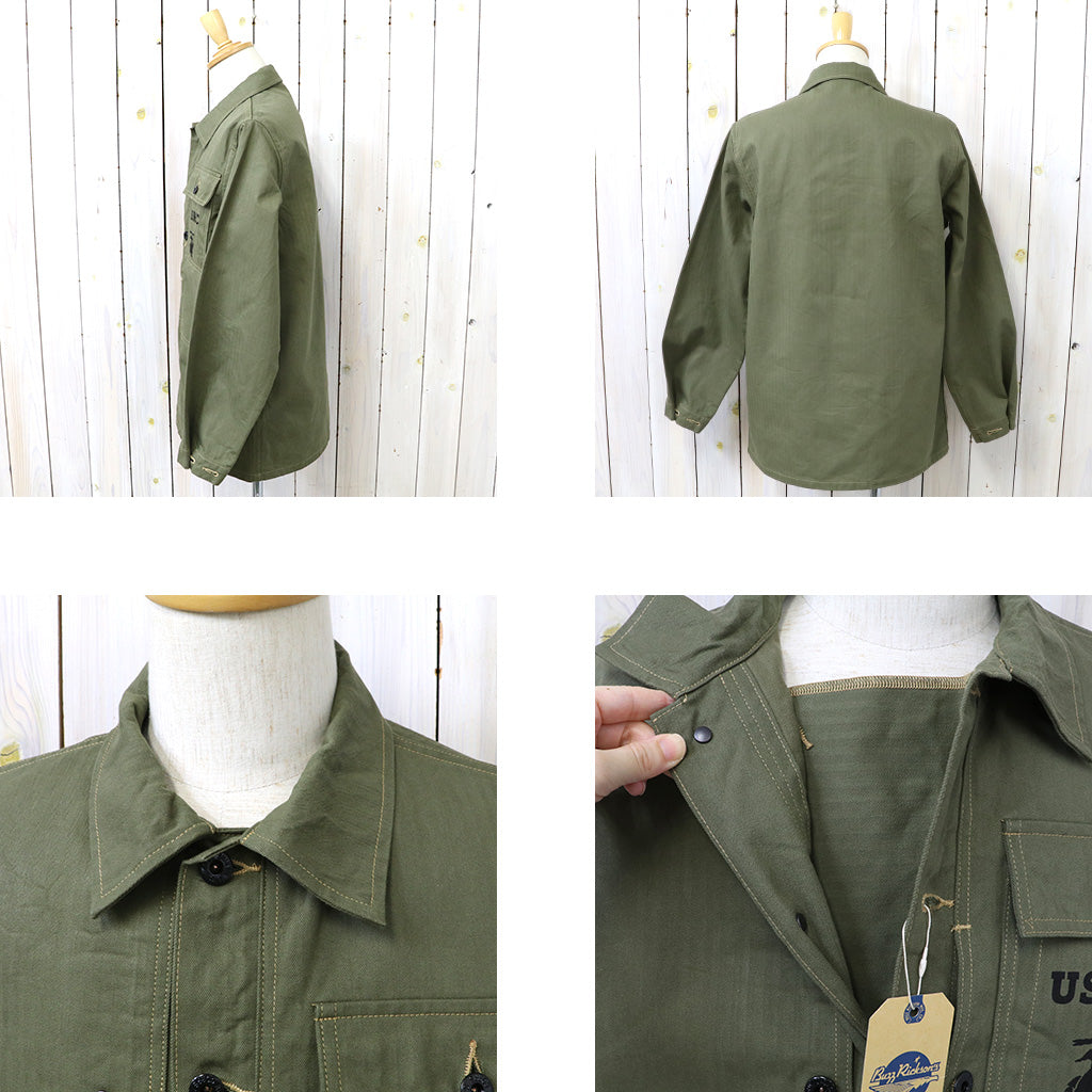 BUZZ RICKSON’S『U.S.MARINE CORPS M-1944 HERRINGBONE UTILITY JACKET』