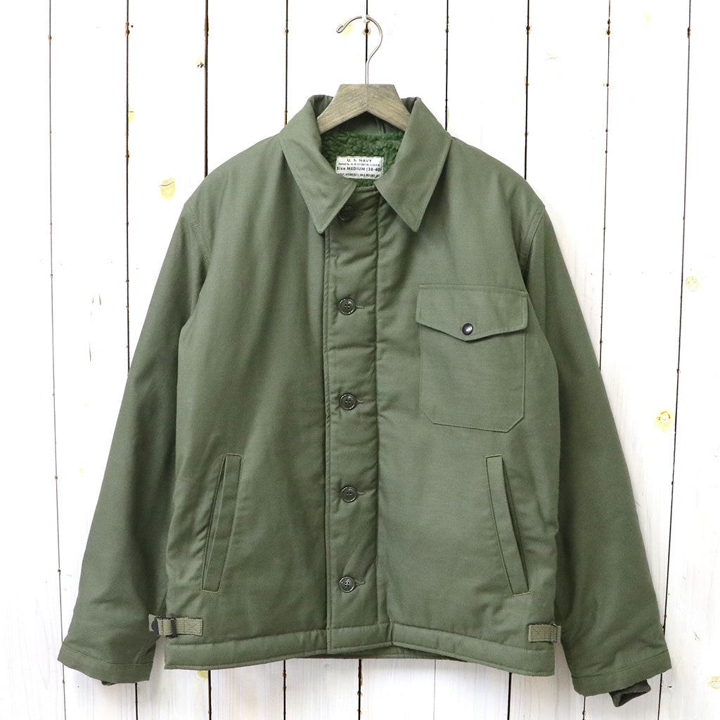 BUZZ RICKSON’S (バズリクソンズ) : DECK A-2 “U.S.NAVY” – Reggieshop