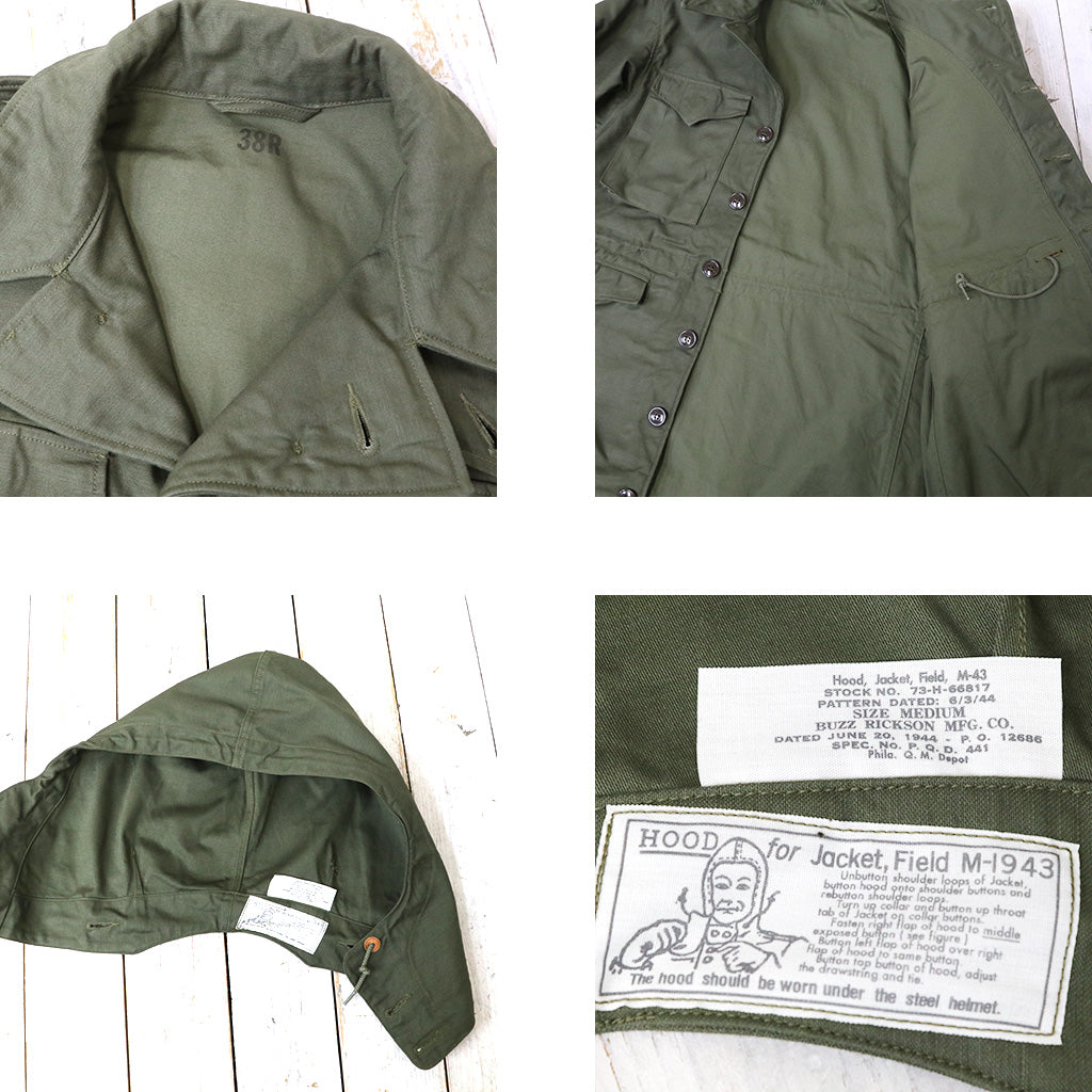 BUZZ RICKSON’S : JACKET,FIELD M-1943 BUZZ RICKSON MFG.CO. – Reggieshop